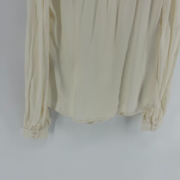 The Seamstress Of Bloomsbury London Button Up Shirt Poppy 1940's Style SZ 12 Top - Picture 8 of 10